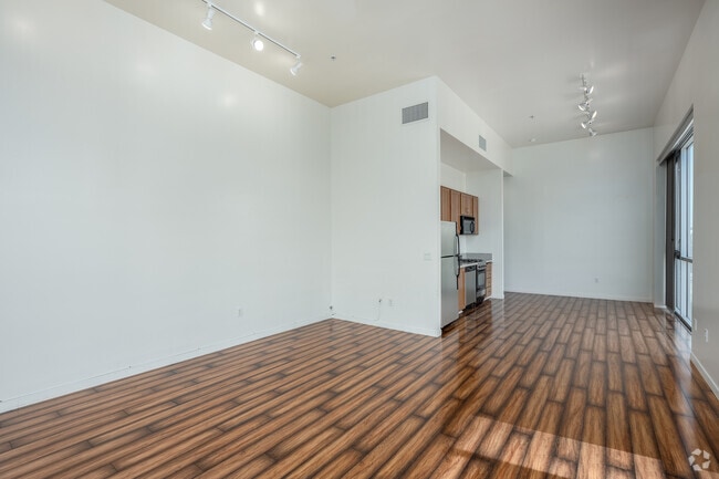 Studio - 791SF - Living Room - The Cathedral Building