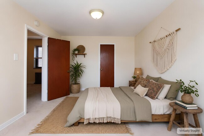 Unit 9B - Virtually Staged Bedroom