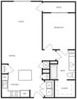 Merritt Unit Floorplan