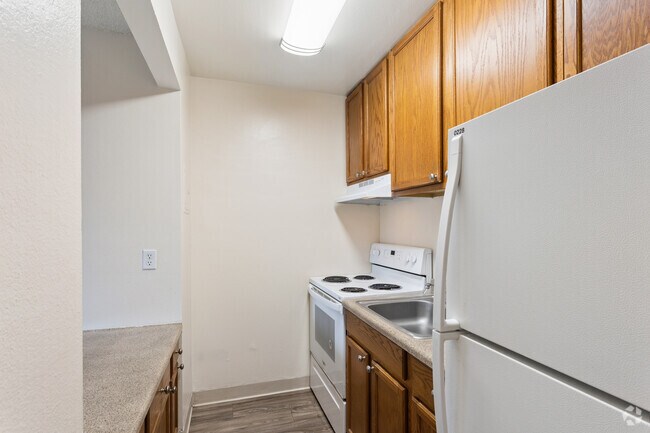 Junior 1BR, 1BA - 485SF - Kitchen - Orchard Glen