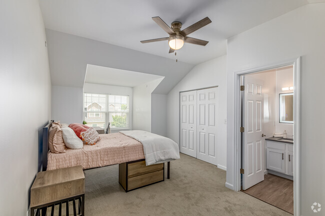 3BR, 3.5BA - 1,651SF - Third Bedroom