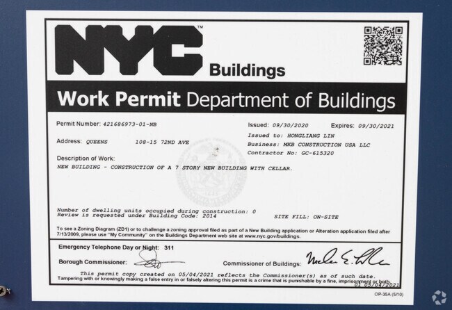 SV 12.10.21 - 108-15 72nd Ave