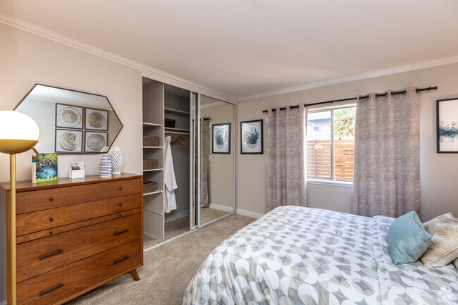 Model 1BR, 1BA -750SF - Bedroom