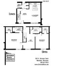 2 Bed + Den / 2.5 Bath Townhouse - 1,858 SF