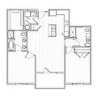 Two-Bedroom Apartment C7 Floor Plan