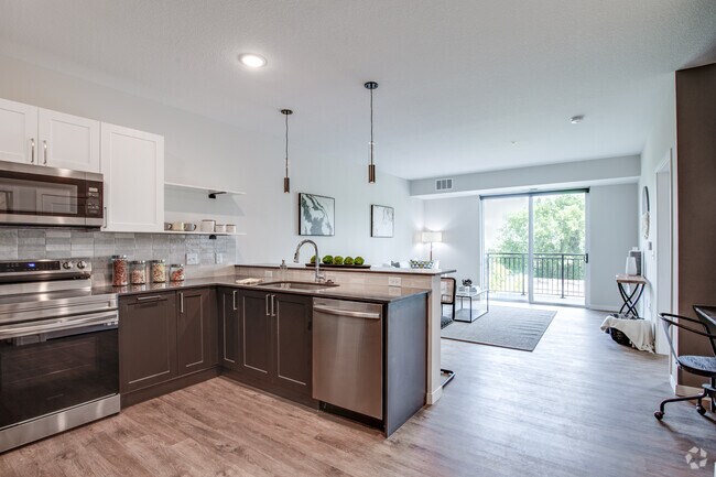 1BR, 1BA - 743SF - Merino - The Exchange Apartments