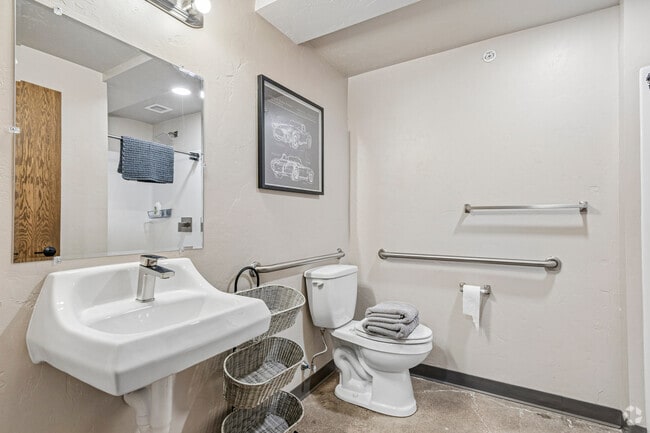 2 habitaciones, 1 baño - 900 pies cuadrados - Baño