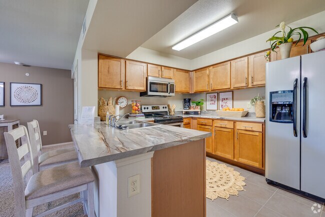 1BR,1BA - 789SF - Kitchen