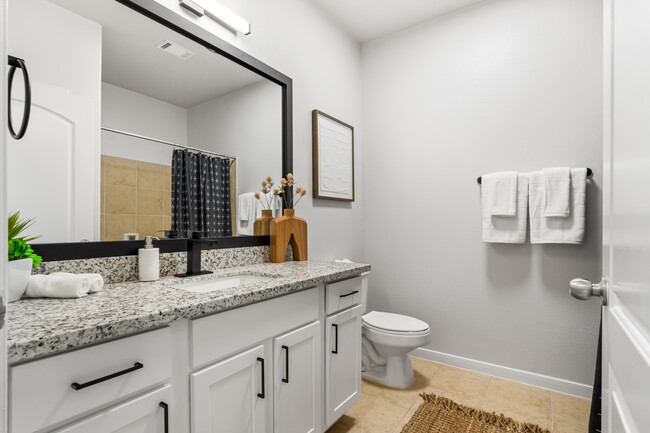 Bathroom - Evergreen at Sterling Ridge Apartments