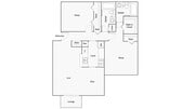 2 BR x 2 BA - A Floorplan