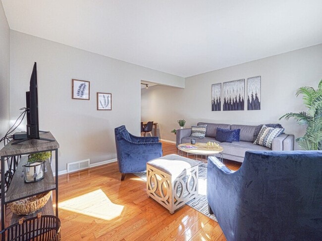 Living Room View from Front Door - 421 S 7th St