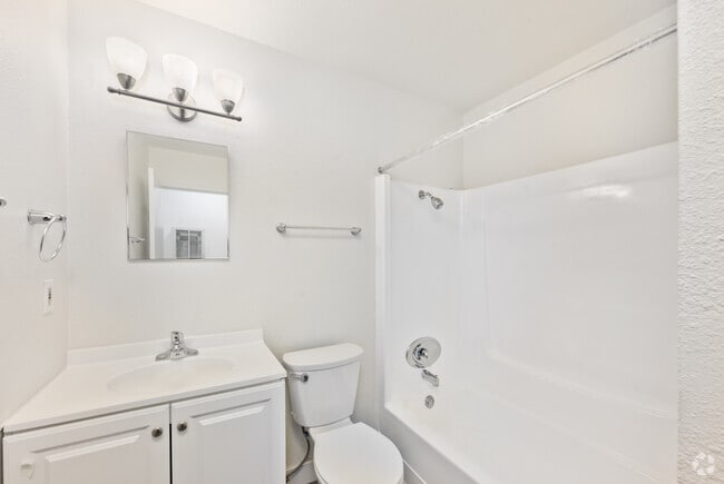 3BR, 2BA - 1,100SF - Second Bathroom