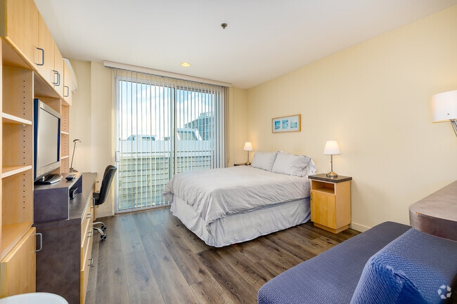 Estudio - 400 pies cuadrados - Sala de estar - Breeze Suites Moderne