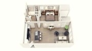 One Bedroom, with Balcony