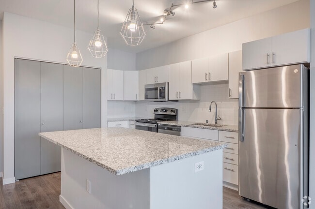 2BR, 2BA - 1,040SF - Kitchen