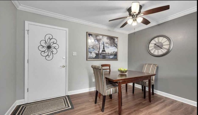 Front door dining area - 545 Burlington Ave Condo Unit 205