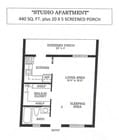 440 Sq. Ft. Studio