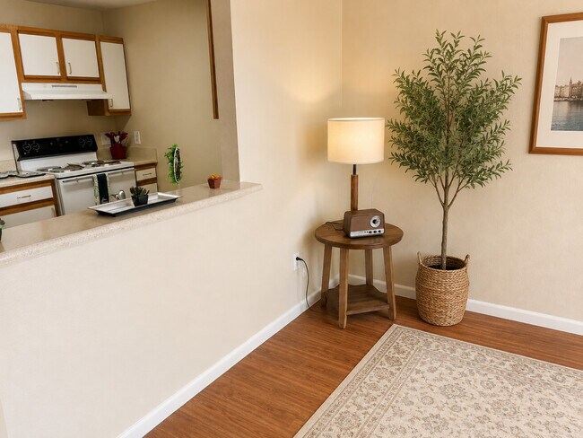 Living Room looking into Kitchen.