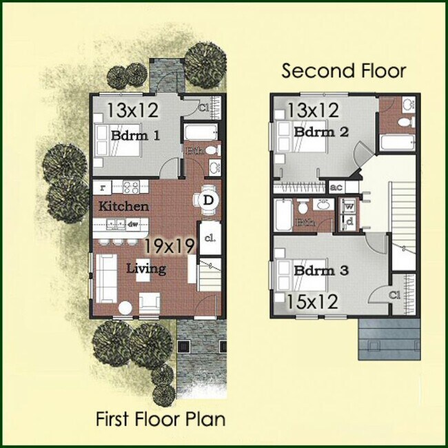 Photo - 3 bedroom/ 3 bath town home for rent in Univerity Green's gated community with a pool and renting...
