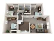 3 Bedroom 2 Bath