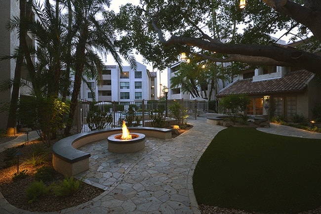 Fire Pit and Courtyard - Del Prado Rental