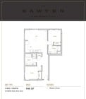 Explore the stylish design of The Sawyer's 2-bedroom apartment, combining luxury and convenience.