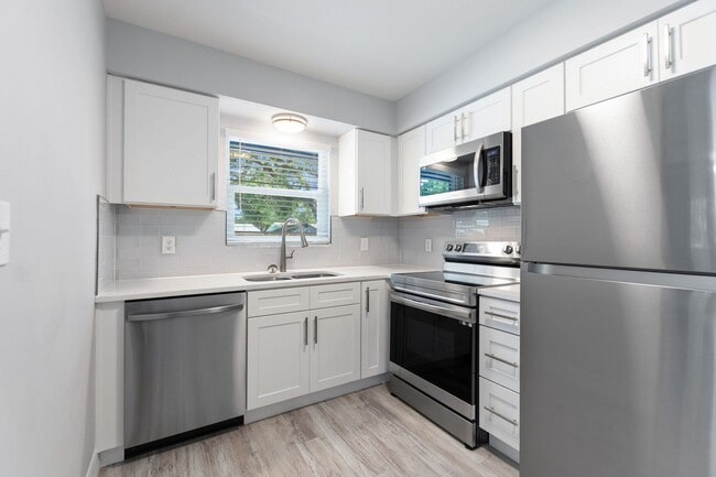 Photo - A Truly Charming Find! Discover this stunning 1-bedroom, 1-bath duplex in the highly sought-after...