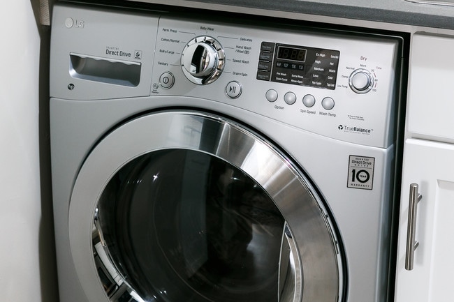 414 Flats - all in one washer and steam dryer