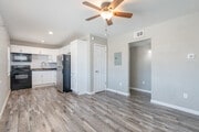 2BA, 1.5BA - 725SF - Living Room/ Kitchen