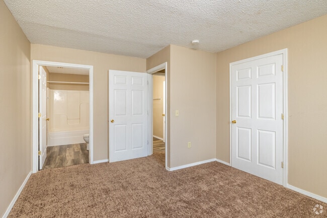 3BR, 2BA - 1,200SF - Primary Bedroom