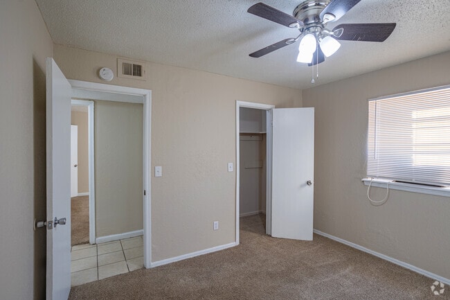 2BR, 1BA - 975SF - Second Bedroom
