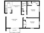 2BR/1.5BA