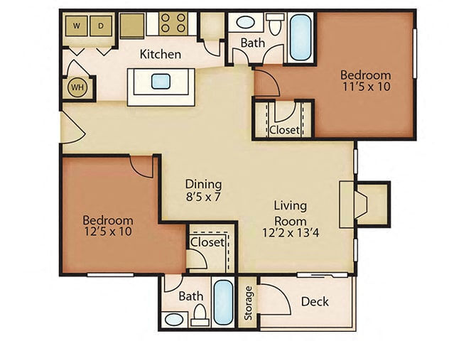 Floor Plan - Brittany Classic