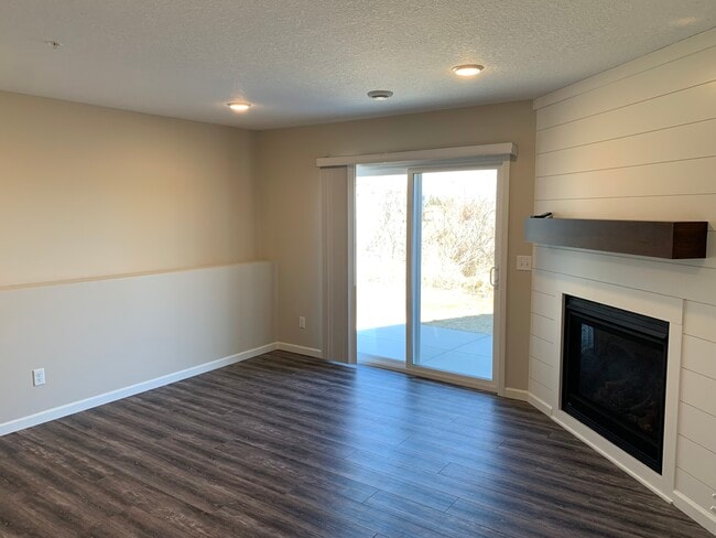 Lower Level Family Room With Walkout and Fireplace - 9167 Goodrich Dr