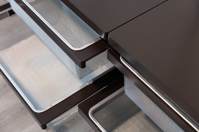 Signature Collection walk-in closet with organizers