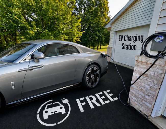 EV Charging Station - Keystone Lake Apartments