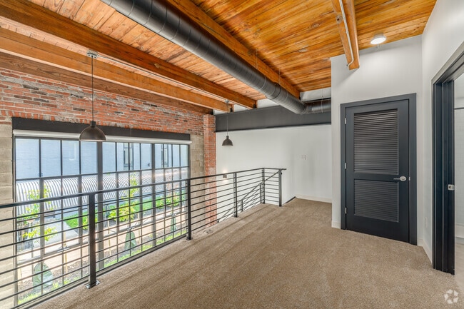 1BR, 1.5BA - 754SF - Loft A - Bedroom