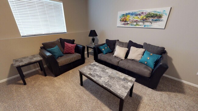 Lower level living room