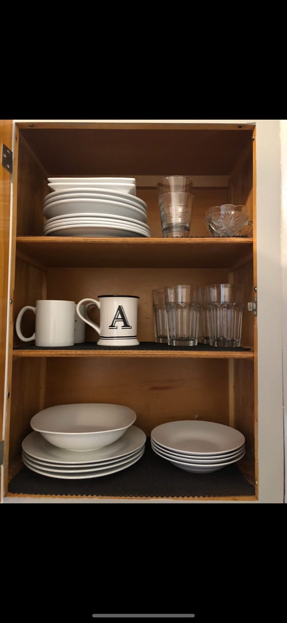 Plenty of dishes, utensils, bakeware, and small appliances! - 2625 Shafor Blvd Unit 1