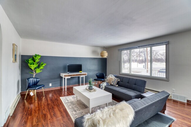 Living Room - 611 10th St S Townhome