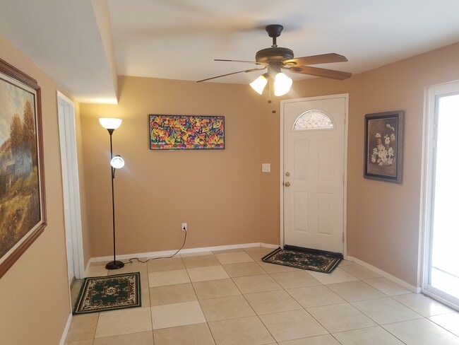 Living -front door