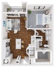 Plano de planta A3 de Ascend en Celina Hills