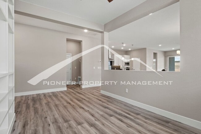 Photo - Lakeside Luxury in Wolf Ranch – Beautiful 3bd Home with Serene Backyard Views, Primary Main-Level...