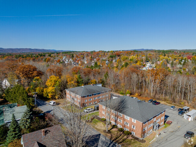 Aerial - Maple Leaf Apartments