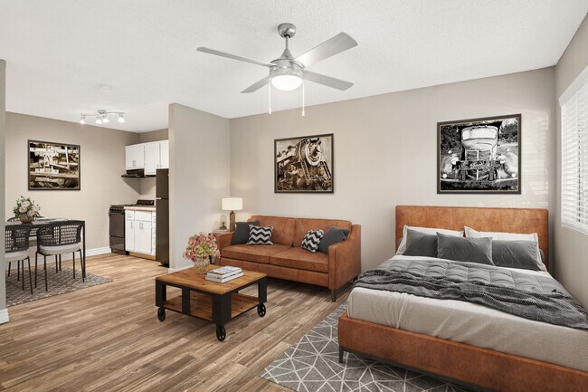Studio Unit Living Room / Bedroom - Verrano Park