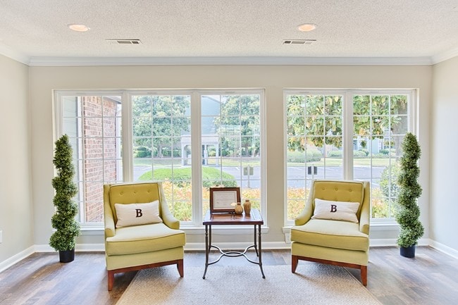 Comfortable waiting area