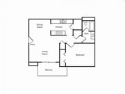 1BR/1BA