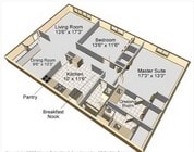 2BR/2BA