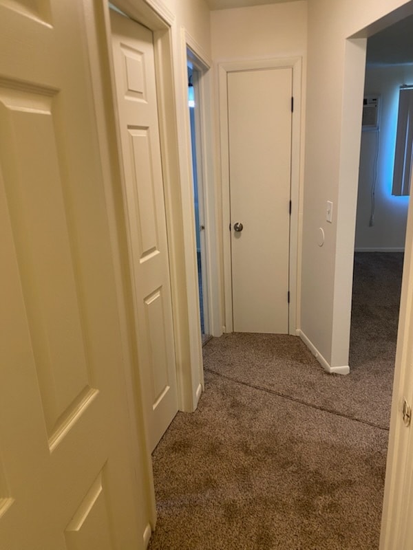 Hall way and linnen closet