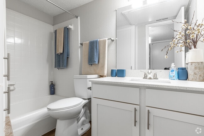 1BR, 1BA - 643SF - Bathroom